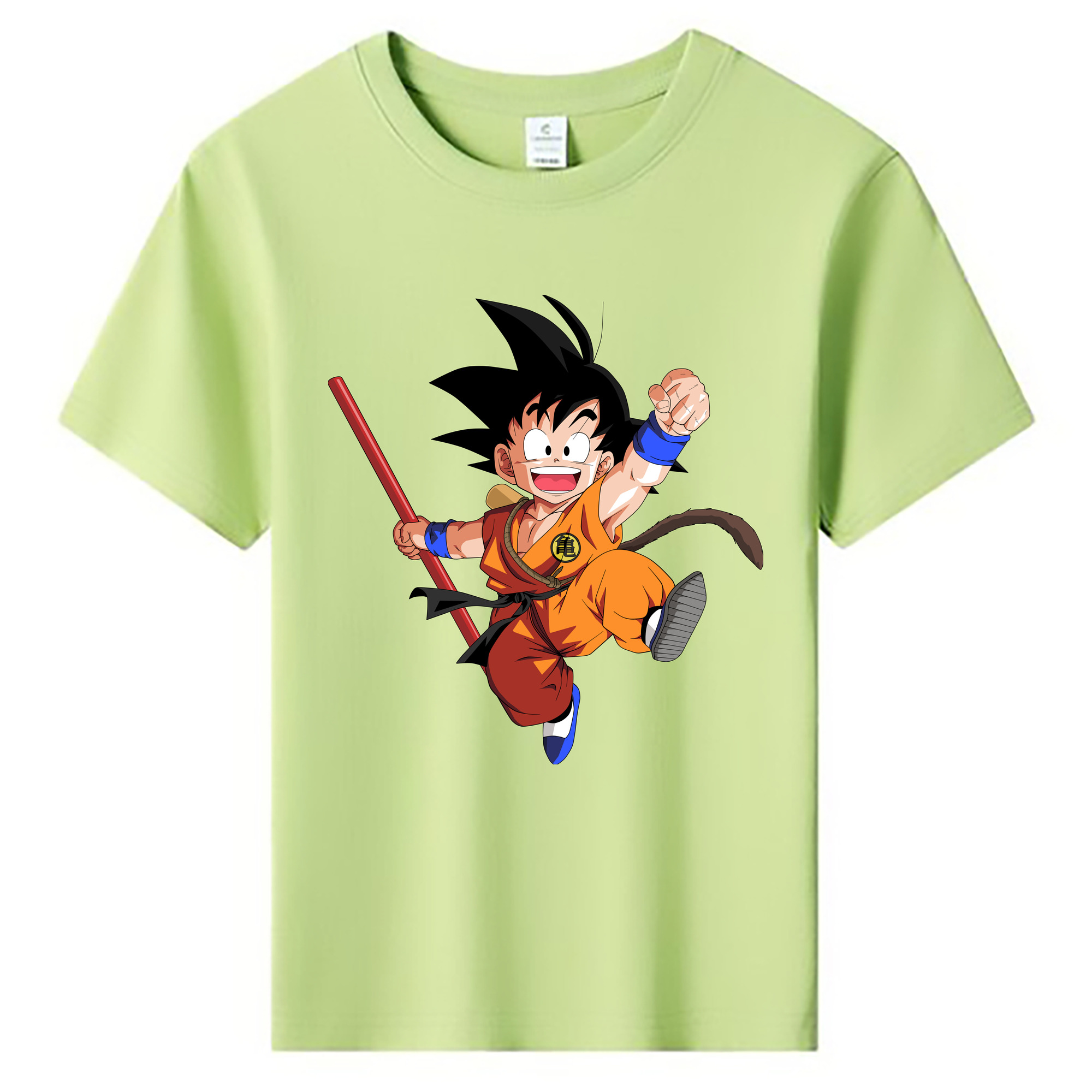 （画像用） ドラゴンボール 孫悟空（そん ごくう）Son Goku カカロット DRAGON BALL Kakarotto 綿100％キッズTシャツ（フロントプリント）